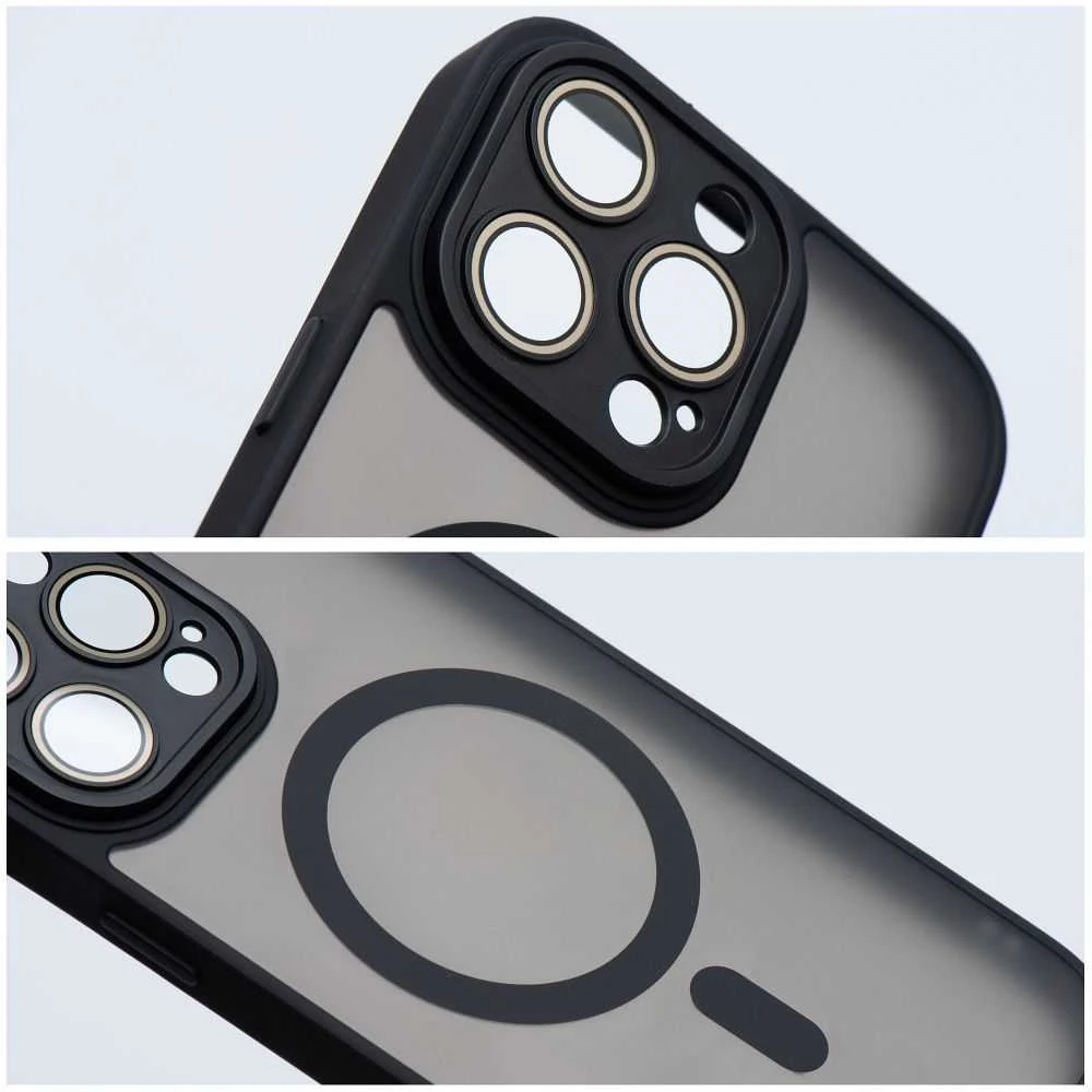 OEM dėklas, skirtas iPhone 13 MINI, Variete Mag Cover, suderinamas su MagSafe juodas
