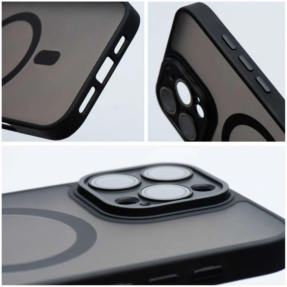 OEM dėklas, skirtas iPhone 13 MINI, Variete Mag Cover, suderinamas su MagSafe juodas