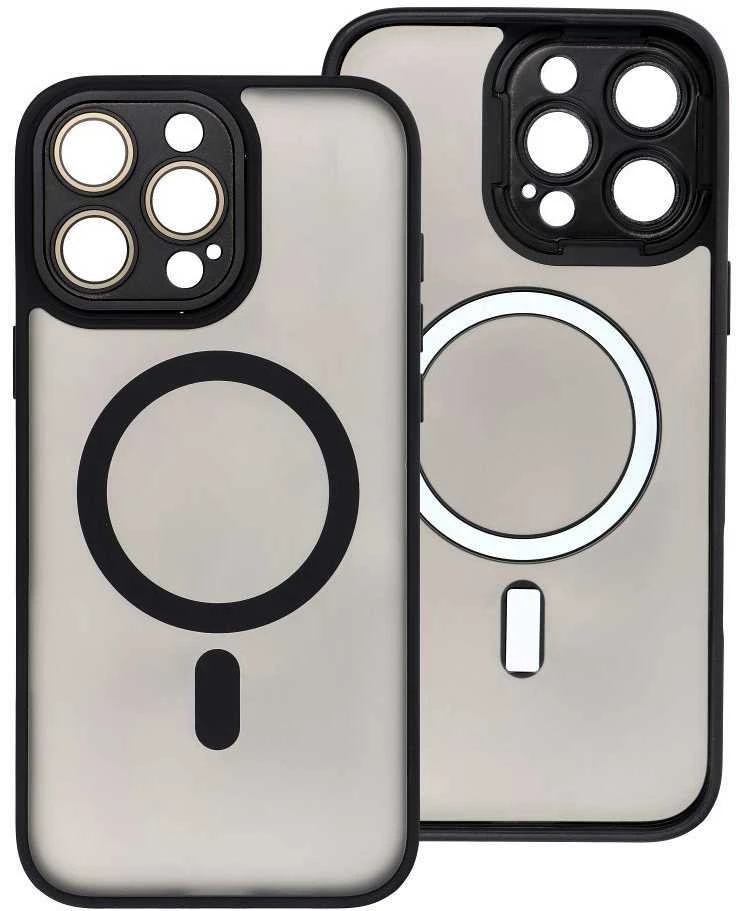 OEM dėklas, skirtas „iPhone 17 AIR Variete Mag Cover“, suderinamas su „MagSafe“ (juodas)
