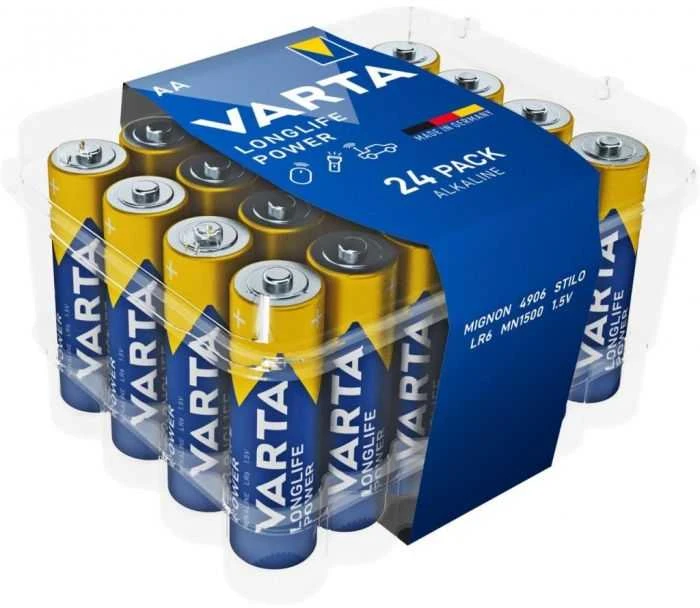 LR6 24szt. PLASTIC BOX VARTA LONGLIFE POWER
