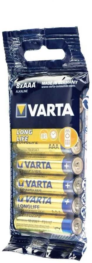 VARTA alkaline battery R3 (AAA) Longlife 8 vnt