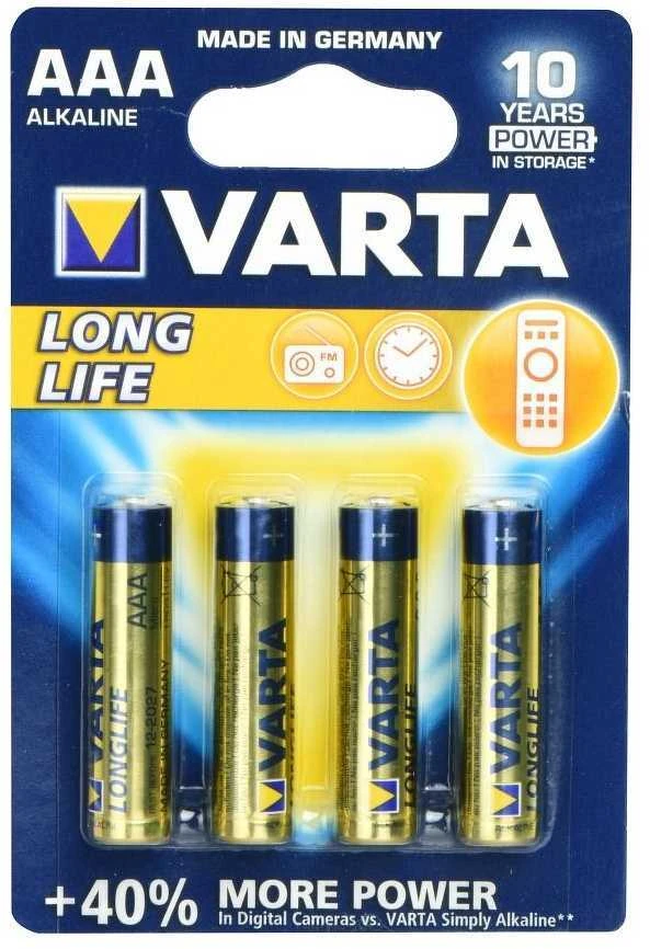 Varta Longlife Extra AAA Vienkartinė baterija Šarminis