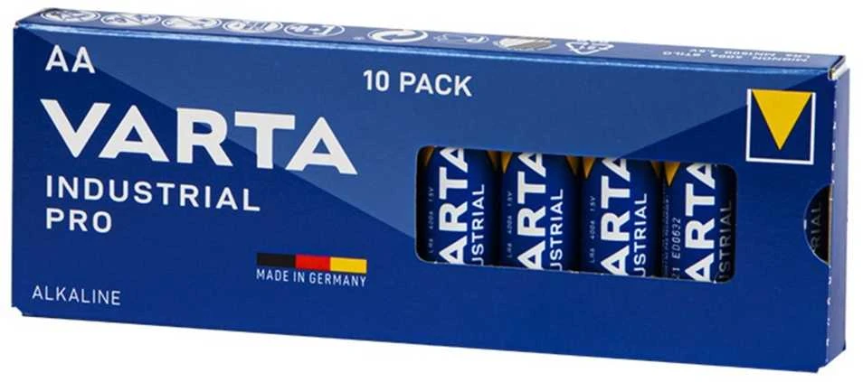 VARTA alkaline battery R6 (AA) Industrial Pro 10 pcs