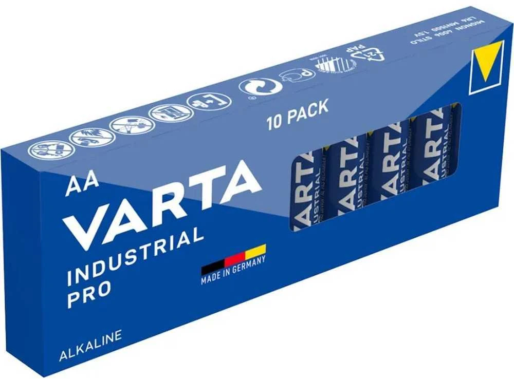 VARTA alkaline battery R6 (AA) Industrial Pro 10 pcs