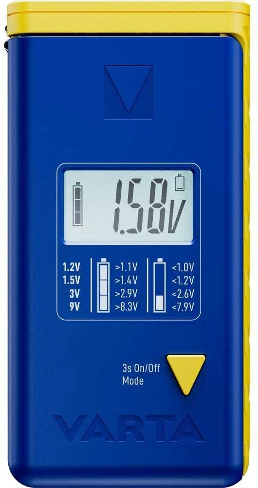 Varta skaitmeninis baterijų tikrintuvas su lcd ekranu