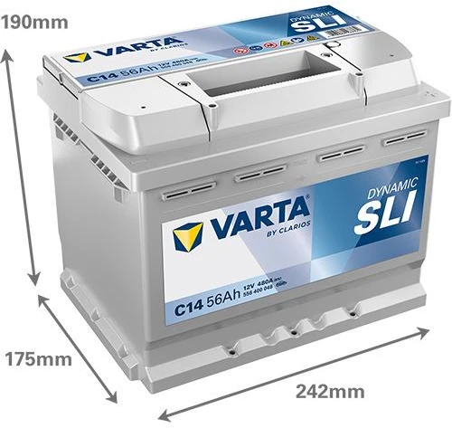 Varta Akumuliatorius 56 Ah 480 A EN 12V