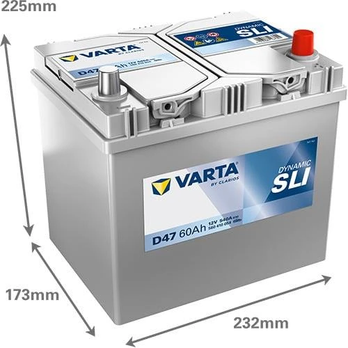 Varta Akumuliatorius 60 Ah 540 A EN 12V