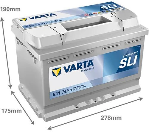 Varta Akumuliatorius 74 Ah 680 A EN 12V