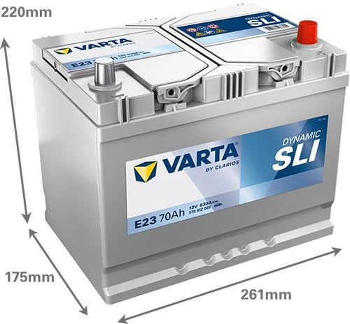 Varta Akumuliatorius 70 Ah 630 A EN 12V