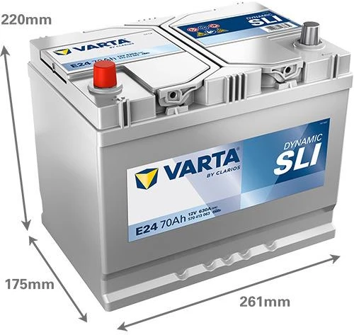 Varta Akumuliatorius 70 Ah 630 A EN 12V