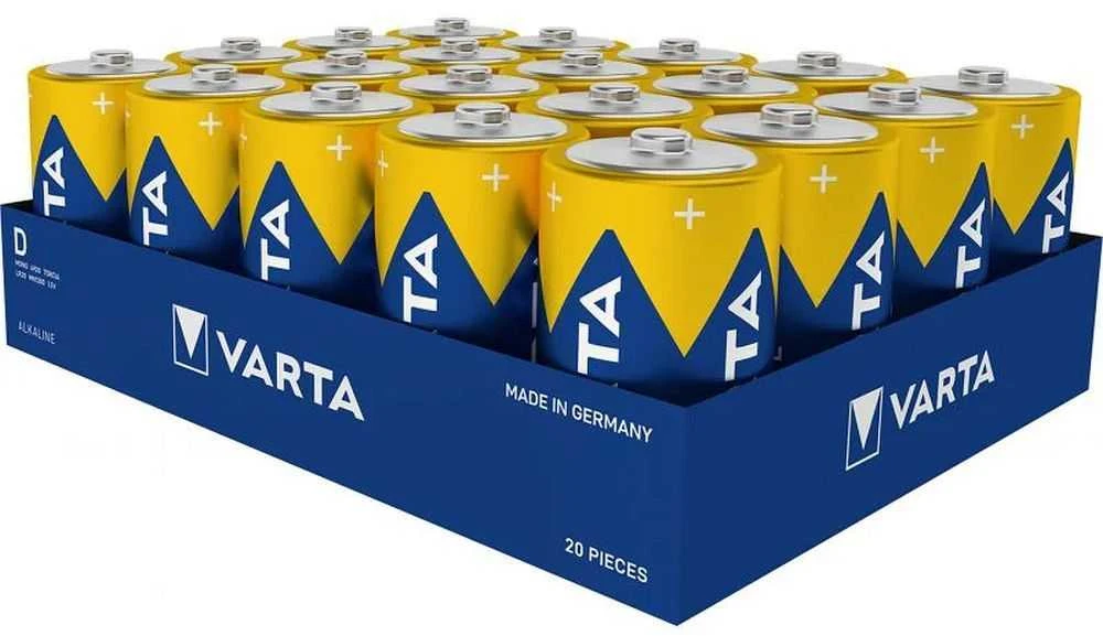 VARTA šarminis akumuliatorius R20 (D tipas) Industrial Pro 20 vnt