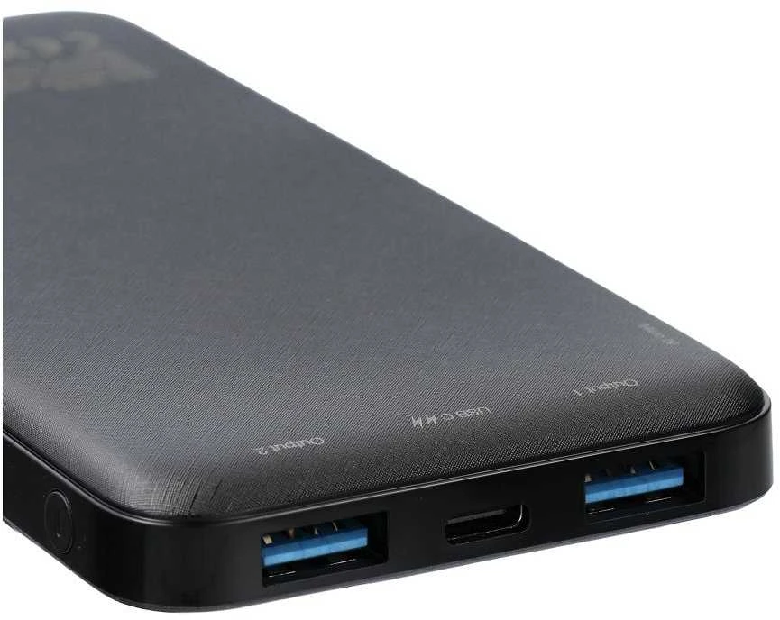 Veger Išorinė baterija Charmast W1056 10000 mAh 3A juoda