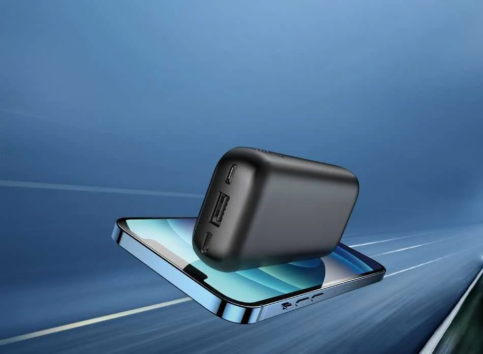 Powerbank Veger S10 (W1135) PD QC3.0 3A 20W 10000 mAh juodas