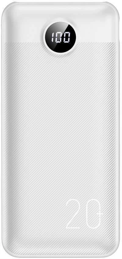Powerbank Veger L20S (VP2039PD / W2039PD) PD QC3.0 2A 20W 20000 mAh baltas