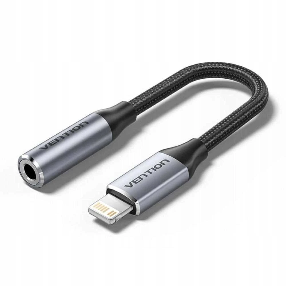 Vention Lightning į 3.5 mm audio adapteris su pintas laidu