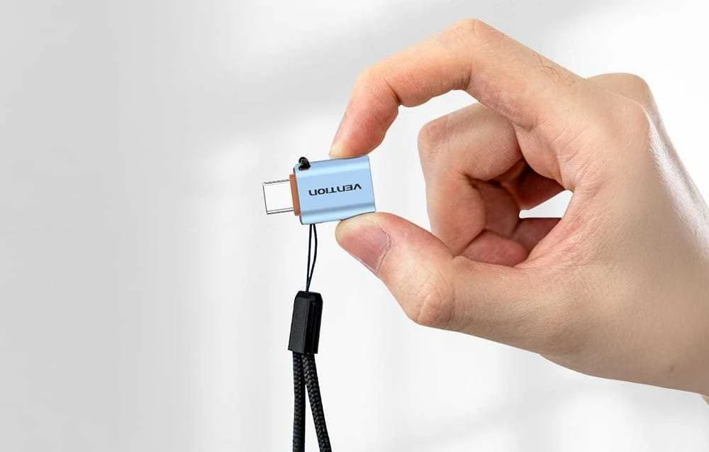 Vention Adapterio ventiliacija CUBH0 USB 3.1 CM arba USB (pilka)