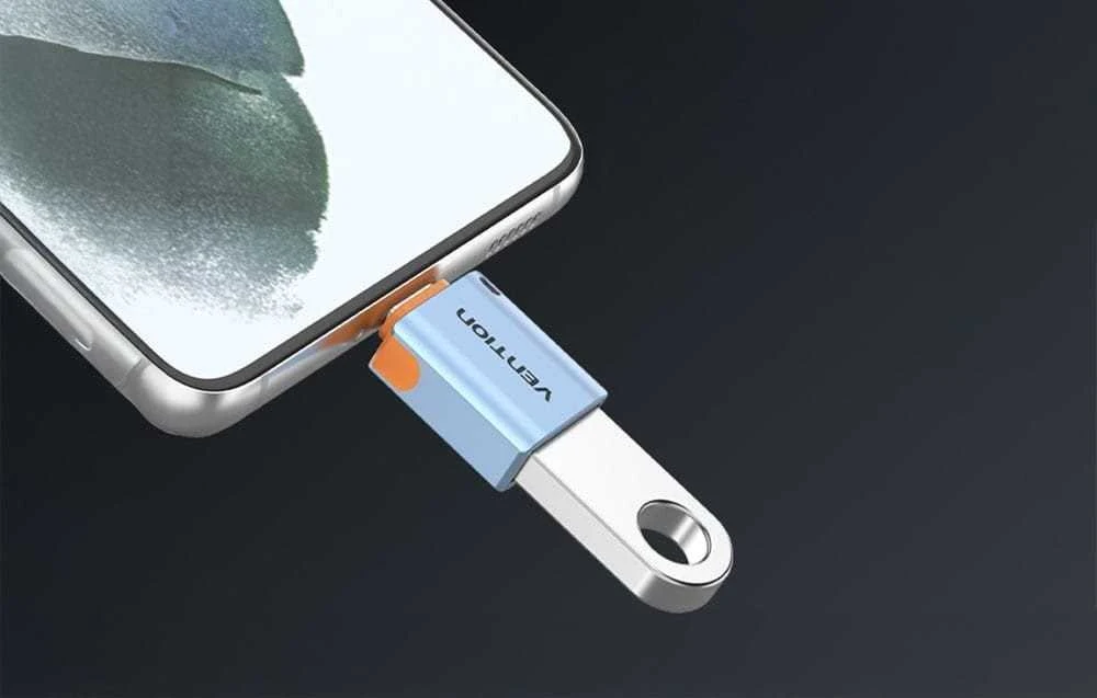 Vention Adapterio ventiliacija CUBH0 USB 3.1 CM arba USB (pilka)