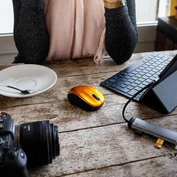 Verbatim Go Nano kompiuterinė pelė Radijo dažnio belaidė 1600 DPI Abiems rankoms