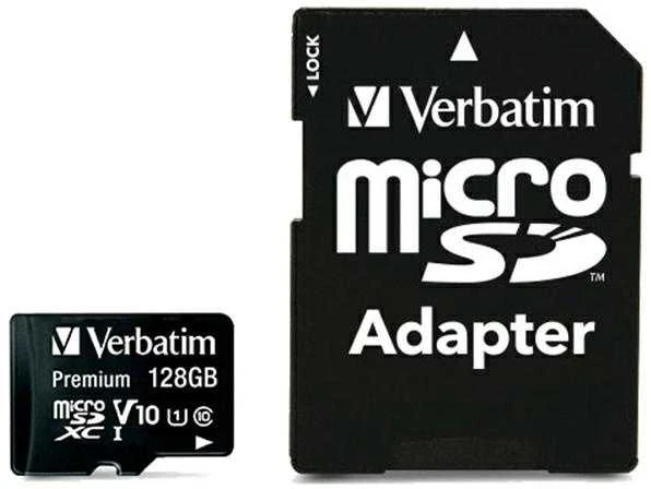 Atminties kortelė Verbatim Micro SDXC 128GB Class 10 su adapteriu