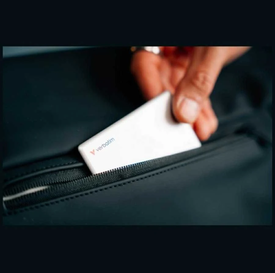 Verbatim My Finder Card Bluetooth juoda / sidabrinė – daiktų ieškiklis 2vnt MYFCR-02BS 32140