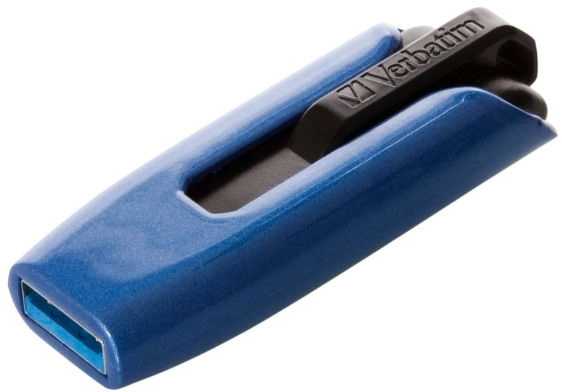Verbatim Pendrive 128GB USB-A 3.2 V3 MAX mėlynos spalvos 49808