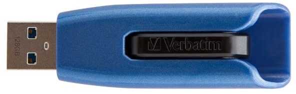 Verbatim Pendrive 128GB USB-A 3.2 V3 MAX mėlynos spalvos 49808