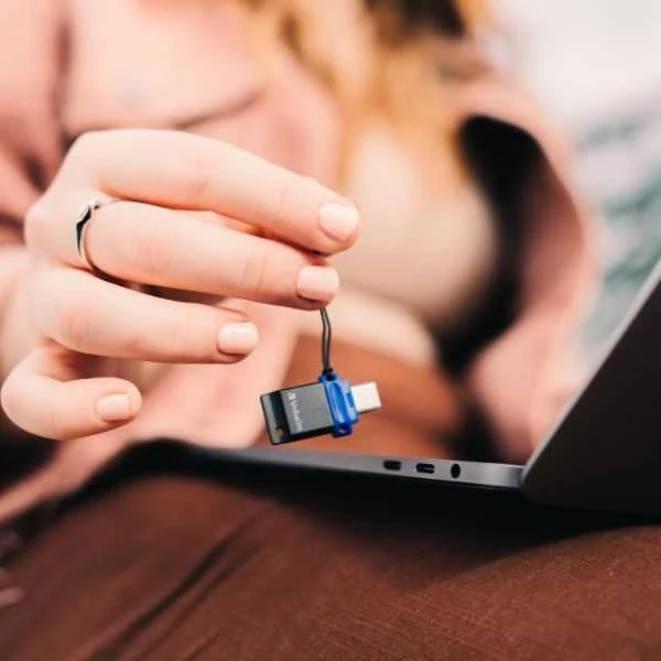 32 GB USB atmintinė, dviguba, USB 3.0/USB C, Verbatim