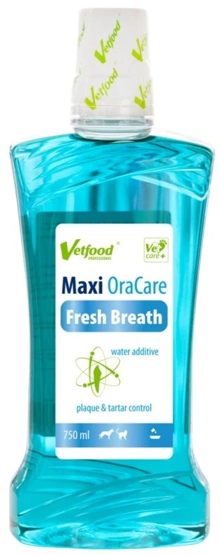 VETFOOD Maxi OraCare Fresh Breath – burnos higienos skystis šunims ir katėms – 750 ml