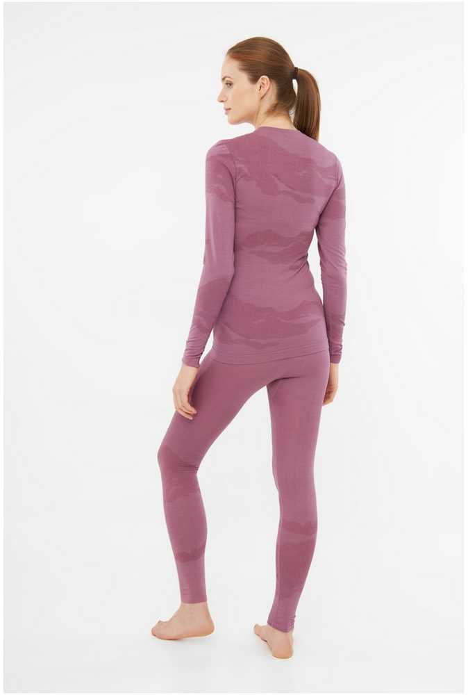VIKING Gasher Lady Set Merino moteriški apatiniai, dydis S, rožiniai