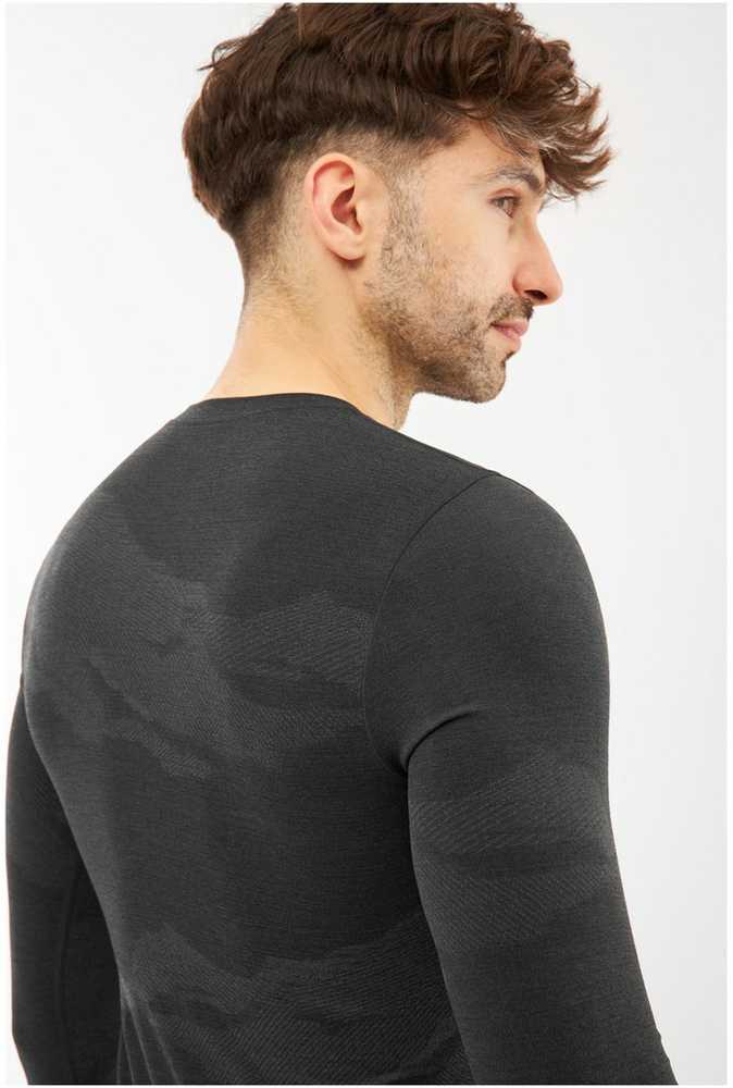 VIKING Gasher Man Set Merino men's underwear, dydis L, juodas
