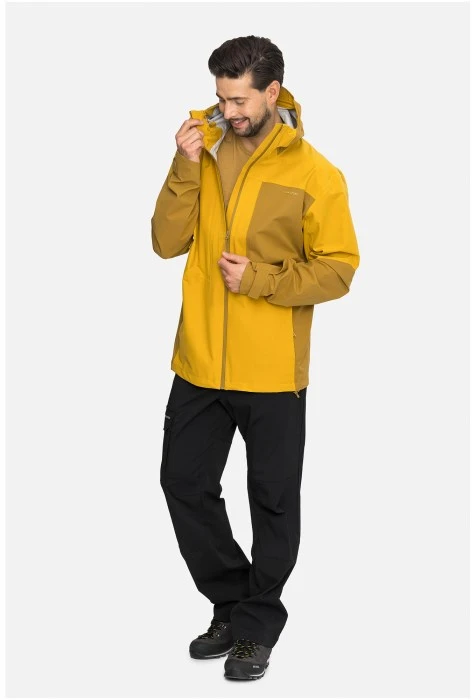 VIKING Numani Man men's jacket, ruda and yellow, dydis M