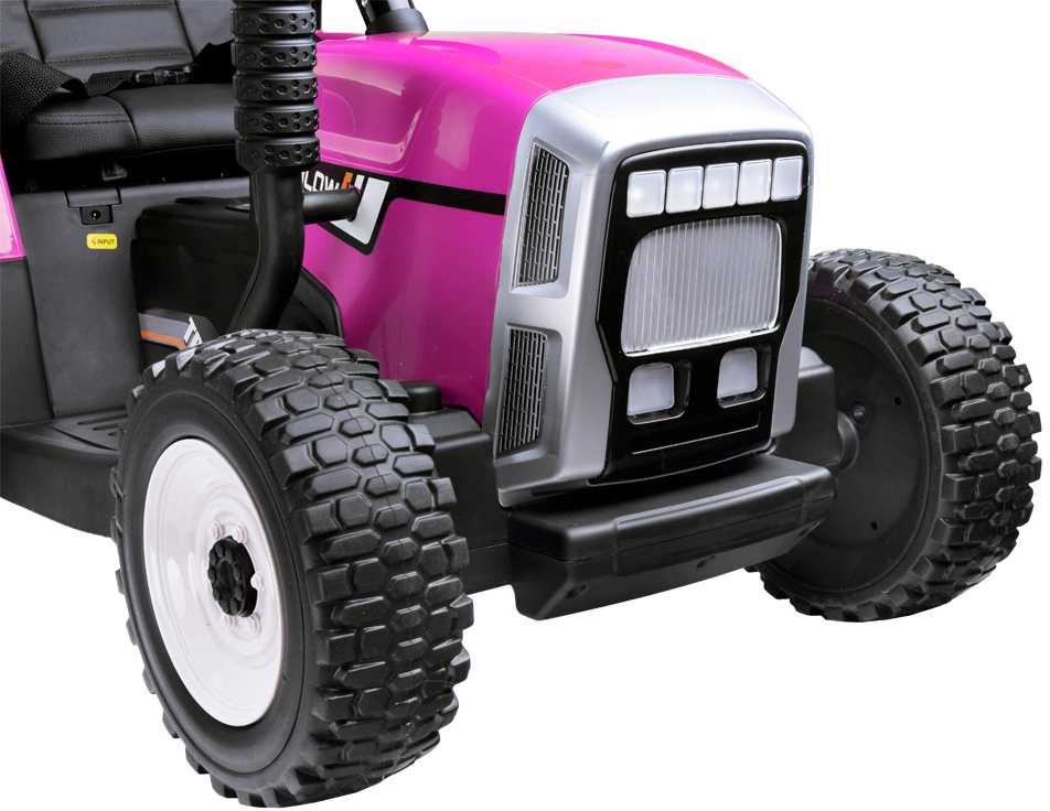 Import Super Toys Jokomisiada Vilkikas su priekaba akumuliatoriui + PA0242 nuotolinio valdymo pultas