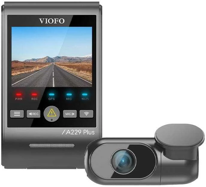 Vaizdo registratorius VIOFO A229 Plus 2CH-G GPS