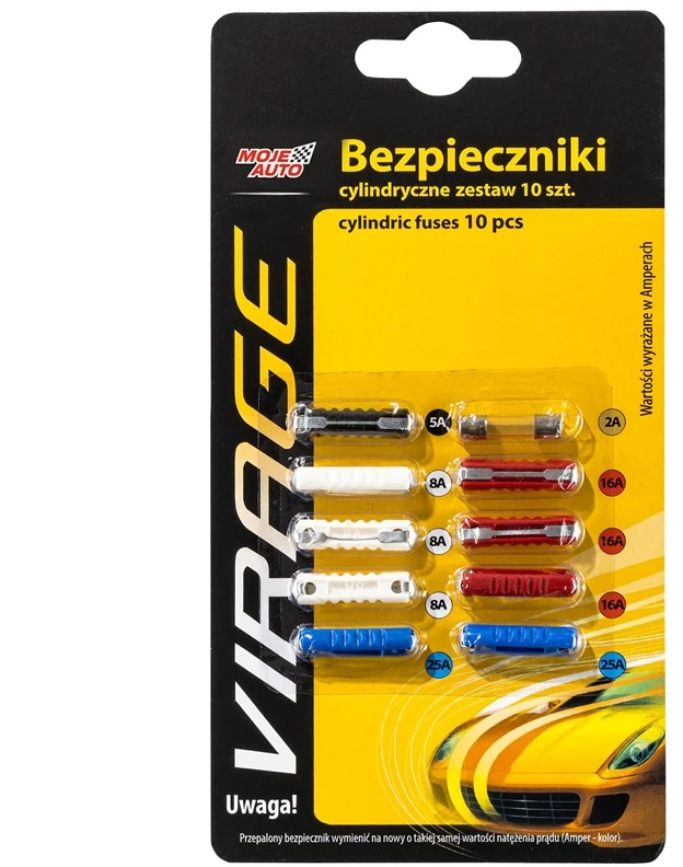 Virage AUTO CILINDRINIAI SAUGIKLIAI 10VNT