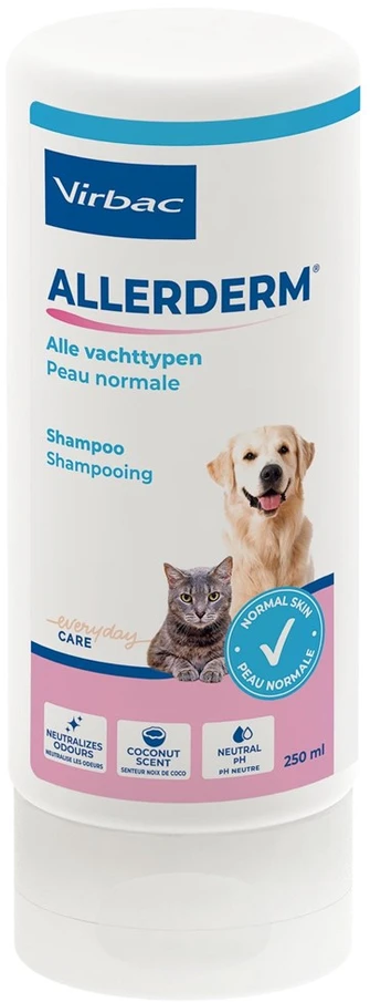 VIRBAC Allerderm normal skin - Šampūnas for dogs and cats - 250 ml