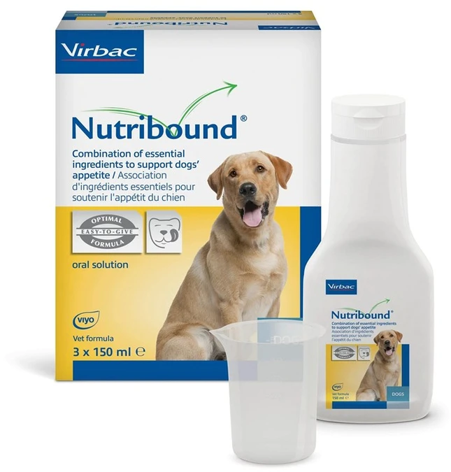 VIRBAC Nutribound Convalescence - papildai šunims - 3 x 150 ml