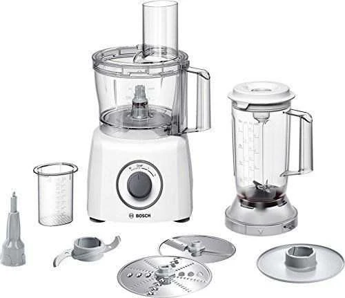 Virtuvinis kombainas Bosch MCM3200W Virtuvės kombainas, MultiTalent 3, 800 W, Baltas, Baltas