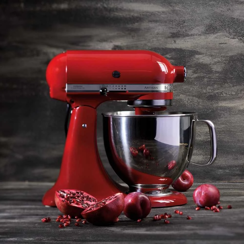 Virtuvinis kombainas KitchenAid Artisan 5ksm125 Stand mixer 300 W Raudona