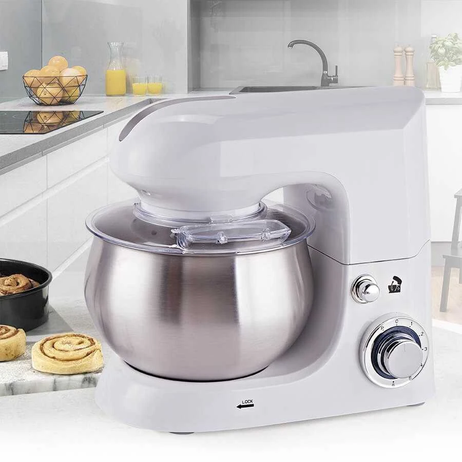 Planetarinis maišytuvas MAESTRO MR-559 su dubeniu 5,0 l, 2000 W Baltas
