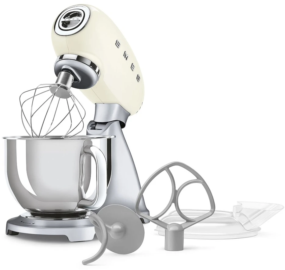 Virtuvinis kombainas Smeg SMF04CREU mixer Stand mixer 800 W Kreminis