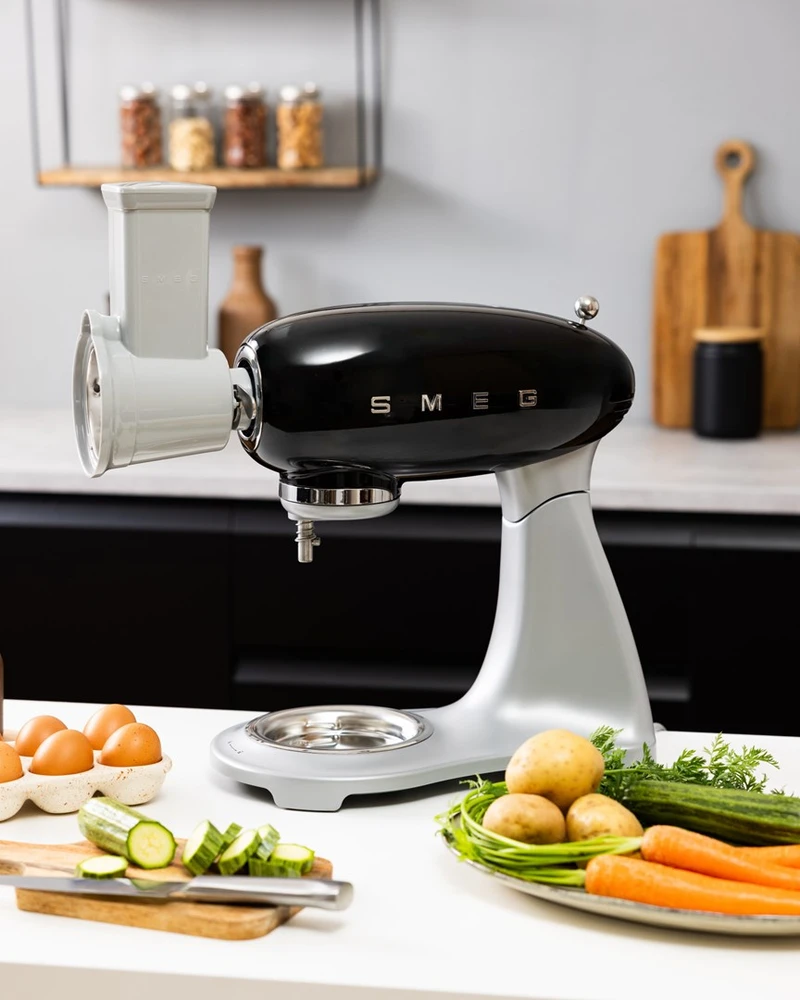 Smeg Stand Mixer Juodas 50's Style Aesthetic