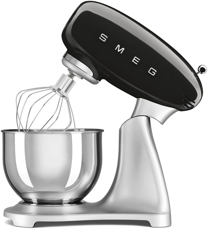 Smeg Stand Mixer Juodas 50's Style Aesthetic