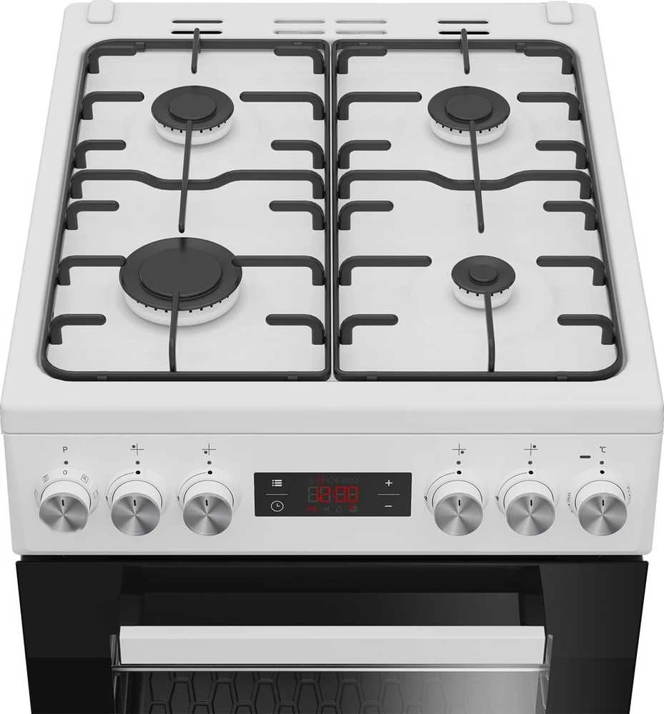 Beko FSE52323DWD viryklė Laisvai pastatoma viryklė Elektrinė dujinė Baltas