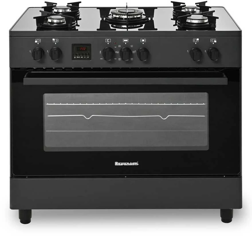 Viryklė Ravanson KWGE-K90 juodas gas/electric cooker