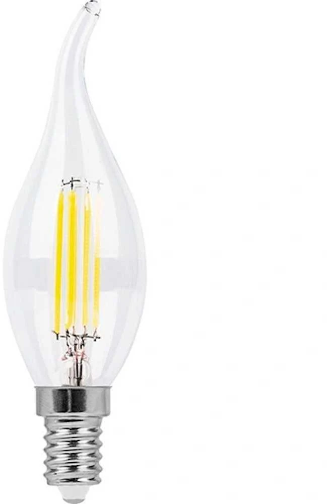 Visional C35T LED filamentu spuldze E14 4W 3000K 520lm caurspīdīgs stikls 220–240V RA>80