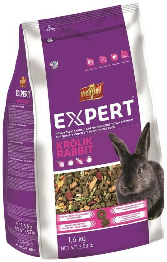 Triušių Maistas - VITAPOL Expert - 1,6kg
