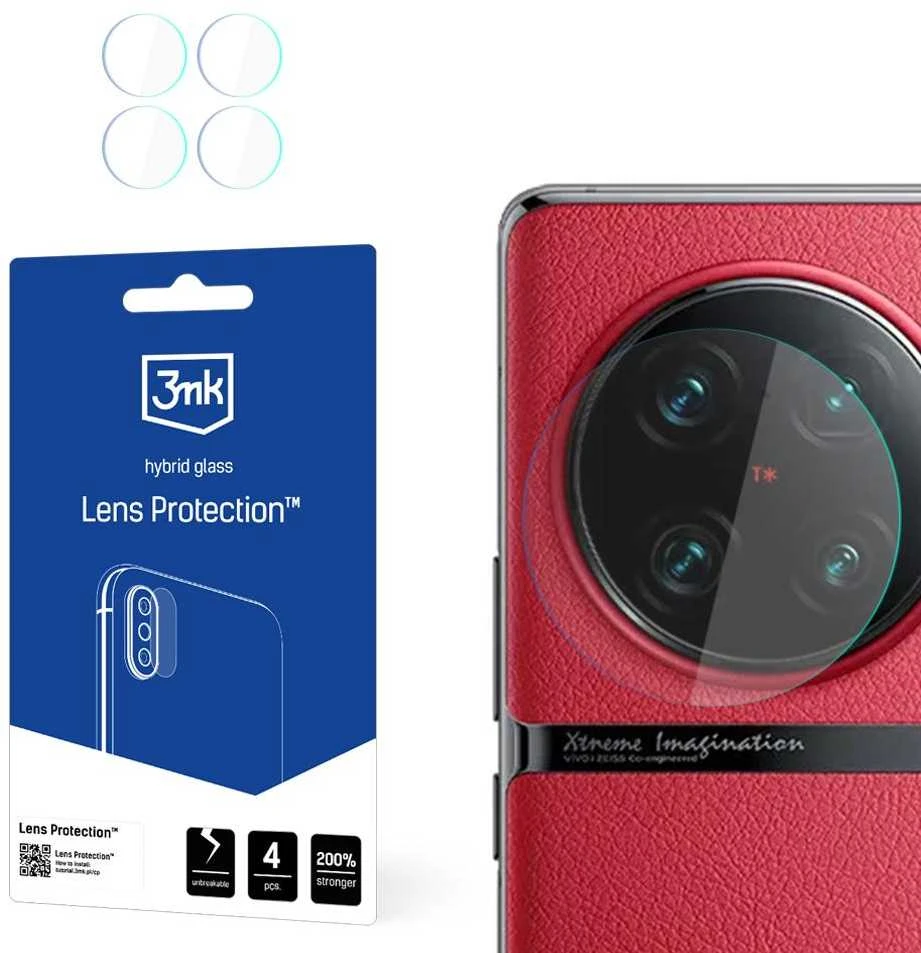 3Mk Protection „Vivo X90 Pro“ – 3 mk objektyvo apsauga