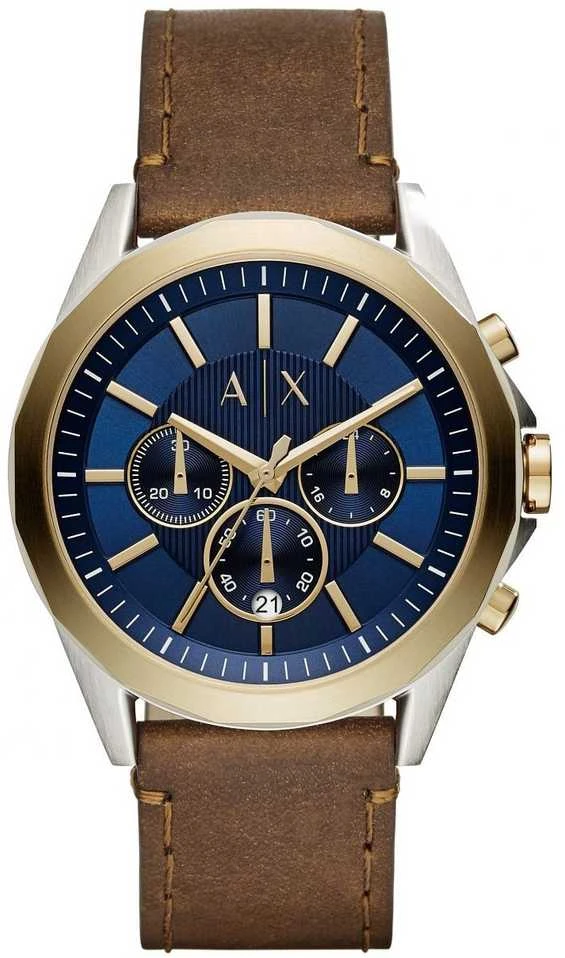 Vyriškas laikrodis ARMANI EXCHANGE AX2612 Drexler Chronograph + BOX