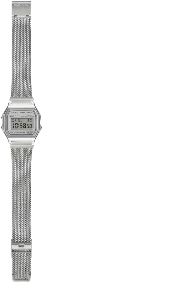 Vyriškas laikrodis CASIO A158WEM-7DF (zd093e) - KLASYKA + BOX