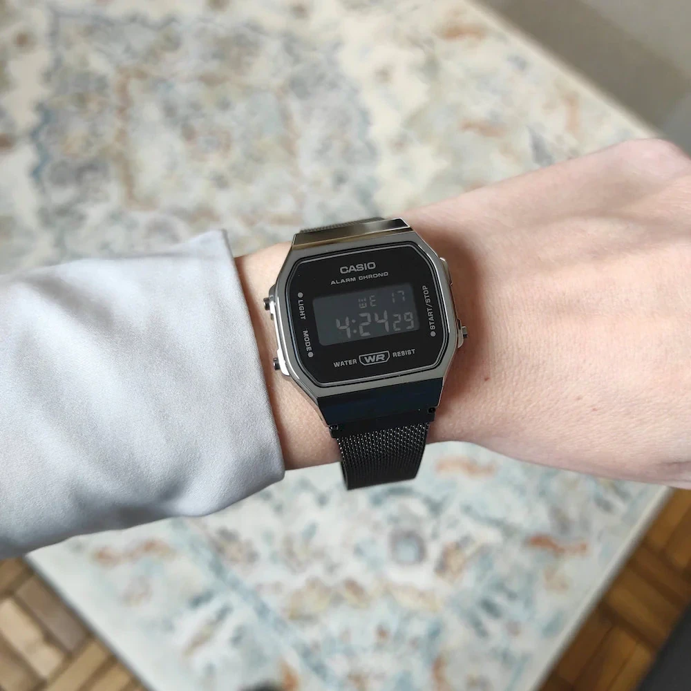 Vyriškas laikrodis Casio A168WEMB-1BDF + BOX